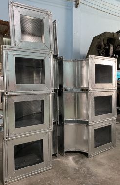 Co ống gió vuông tiêu âm